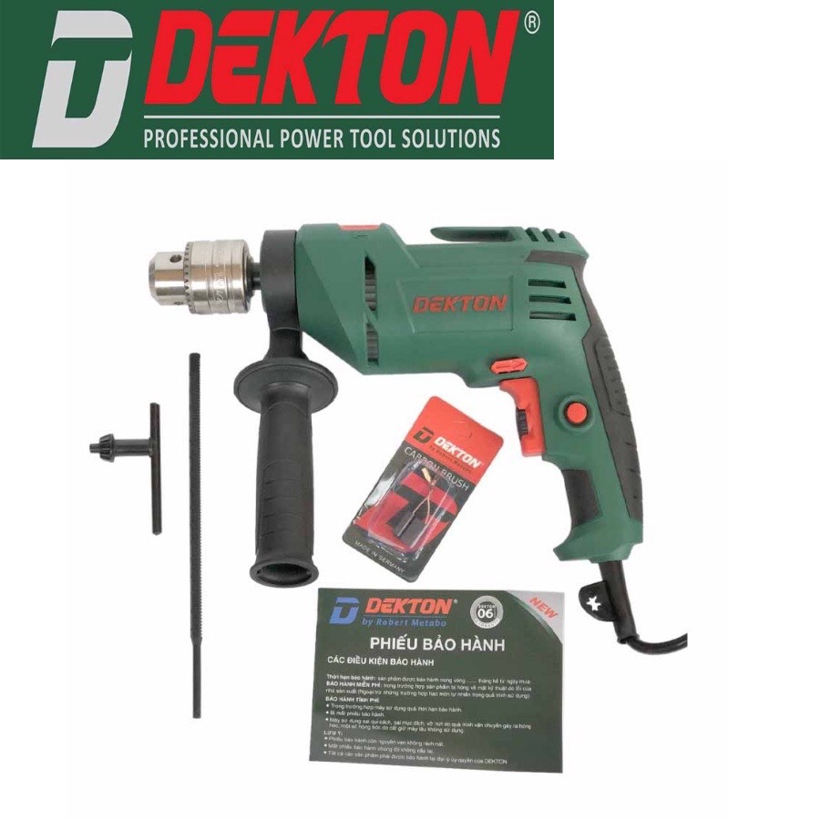 Máy khoan điện cầm tay DEKTON DK-ID710 (710W - 13mm) có chức năng khoan tường