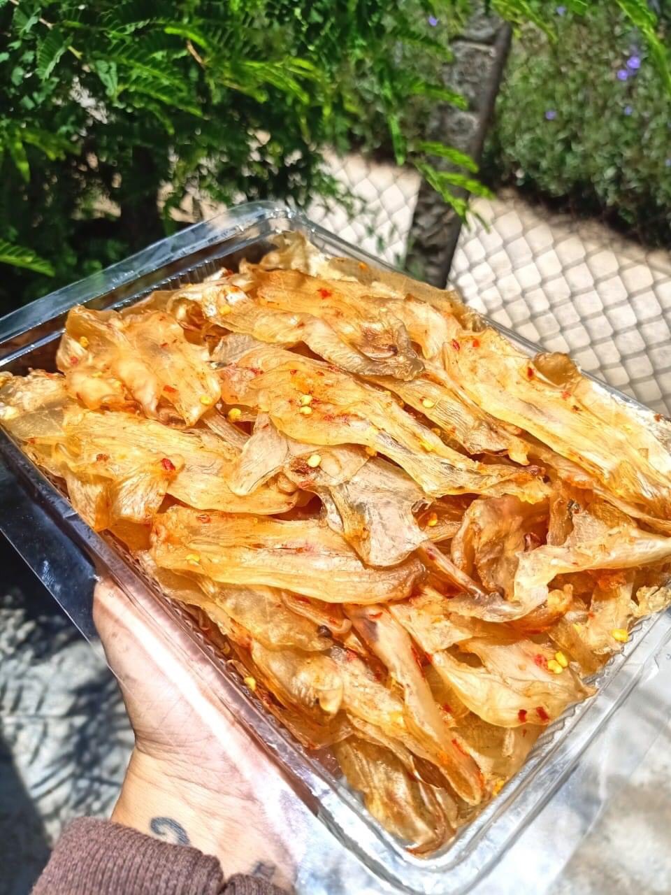 Khô ốc móng tay Tẩm gia vị loại 1 Siêu ngon
