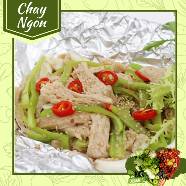 Khô sườn non xé sợi 1kg, sườn non chay, thực phẩm chay dễ dàng chế biến nhiều món ngon,