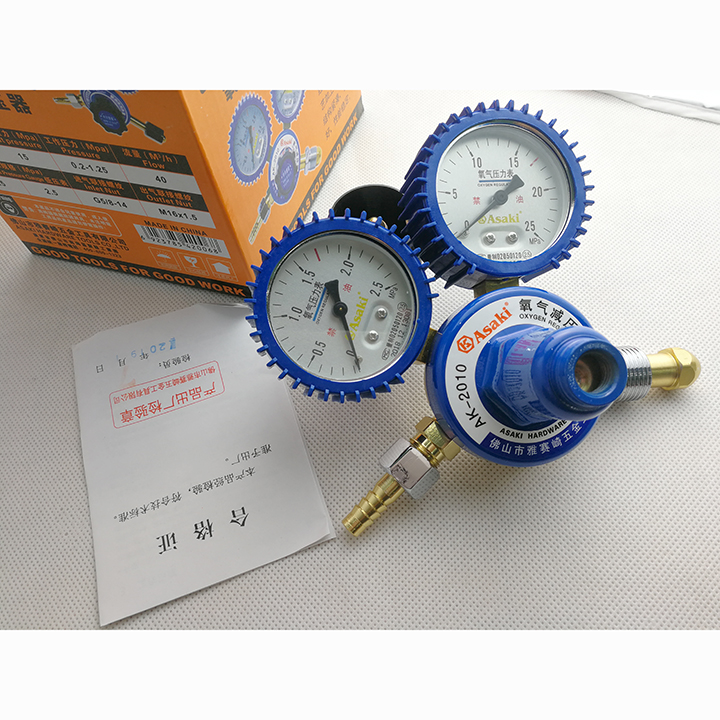 Đồng hồ điều áp oxygen asaki ak-2010