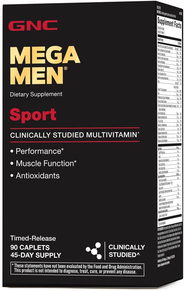 GNC Mega Men Sport - Viên uống cung cấp vitamin và khoáng chất giúp tăng