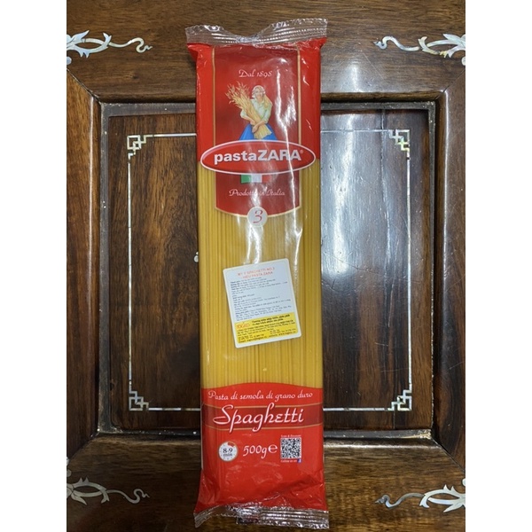 Mỳ Ý Spaghetti Pasta Zara số 3 500g