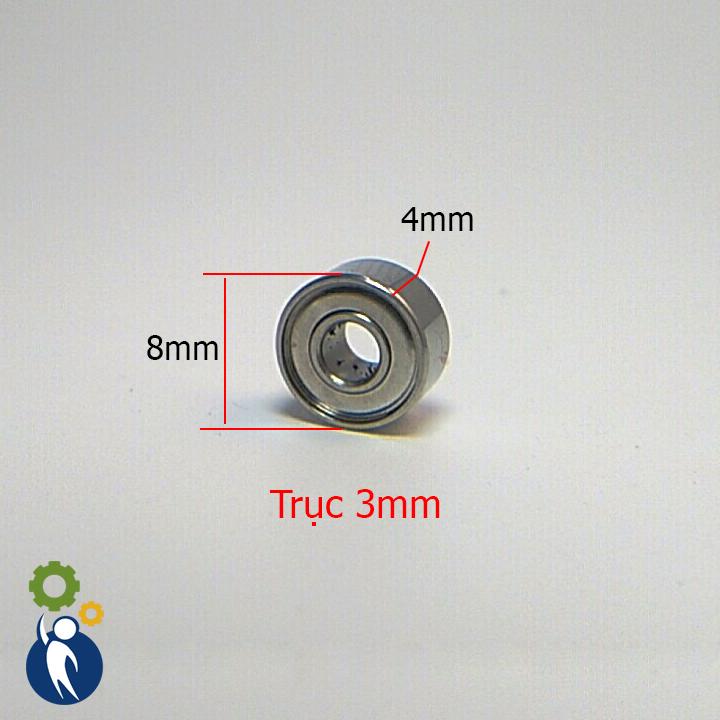 Vòng Bi Trục 3mm 3x8x4 693ZZ