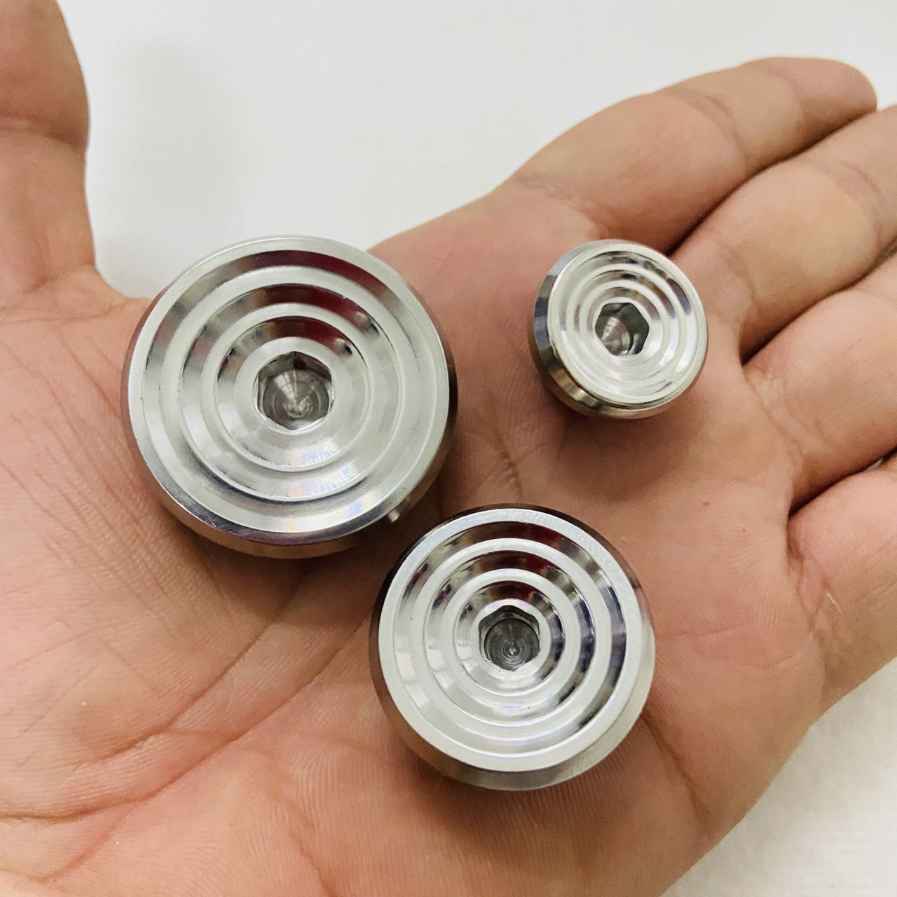 Nút che sên Salaya inox 304 , nút chụp hộp sên , nút che carte salaya xe Honda