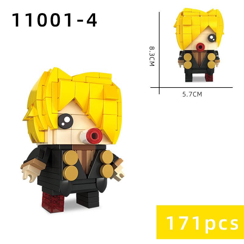 Lego One Piece Mô Hình One Piece Đảo Hải Tặc Các Nhân Vật Luffy Zoro Sanji Robin Chất Liệu Nhựa ABS Cao Cấp annhienstore19
