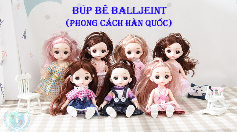 Đồ chơi búp bê Balljeint mang phong cách hotgirl Hàn Quốc mới cho các bé gái