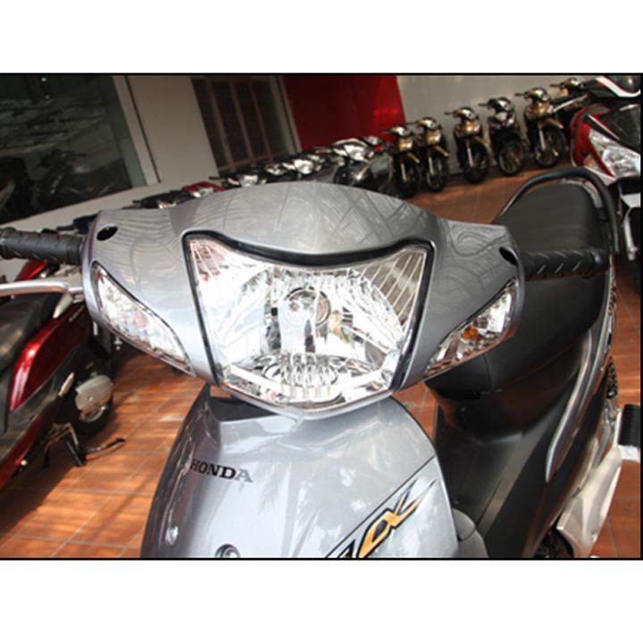 Ốp đầu trước xe máy phanh Đĩa Wave RS,Wave S100,Wave Alpha màu Ghi, độ xe máy siêu chất