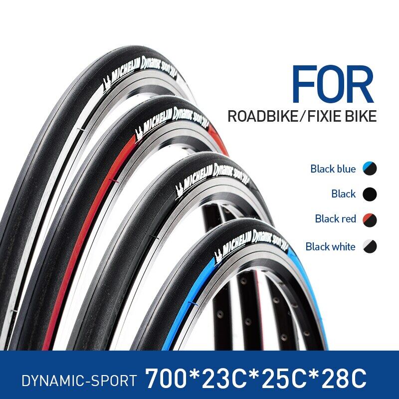 【COD Michelin Lốp Xe Đạp Thể Thao Năng Động 700x23C 25C 28C Lốp Chống Đâm Thủng Tốc Độ Cao Kéo Thấp Phụ Kiện Xe Đạp Đường Trường Lốp Nhiều Màu