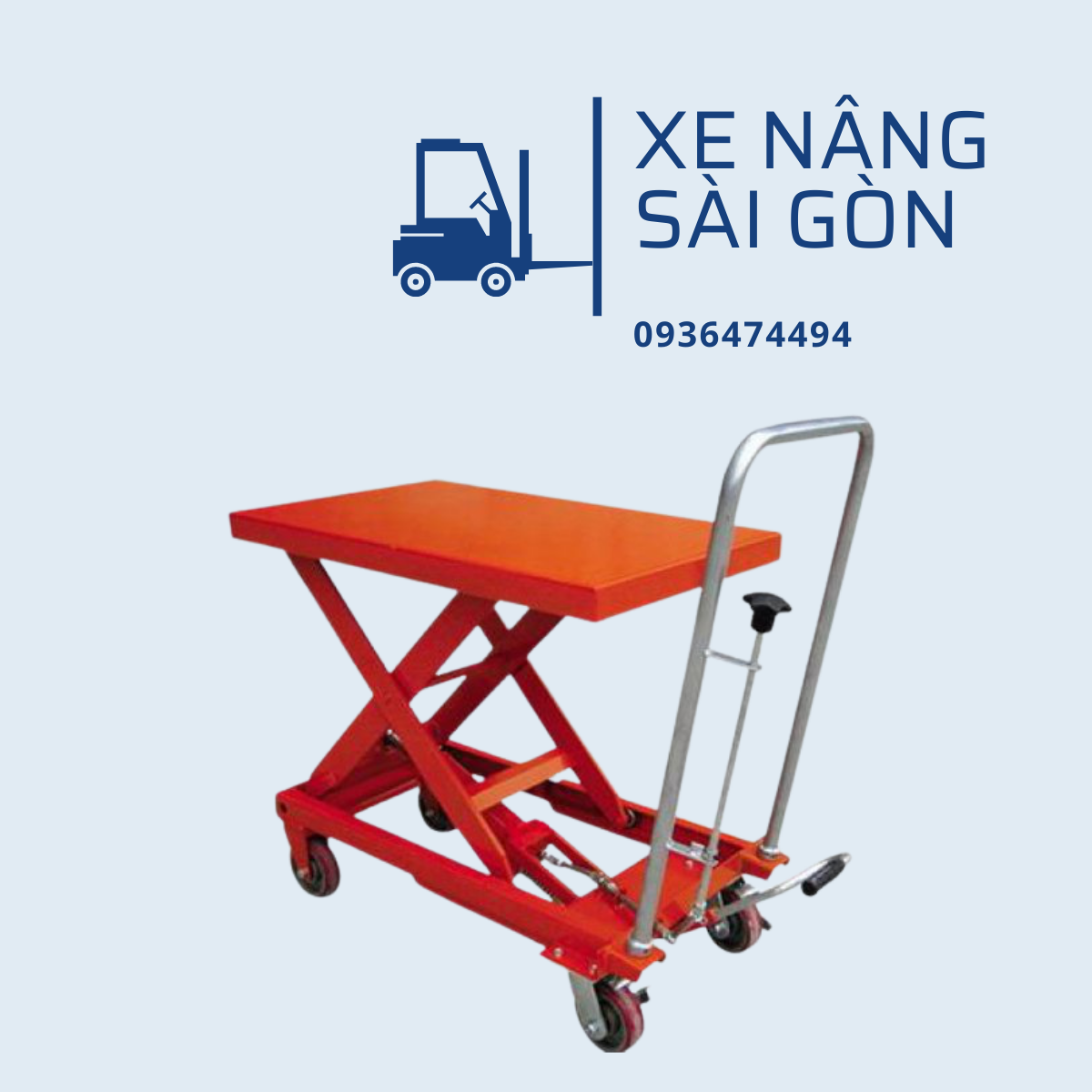 Xe nâng mặt bàn 150kg