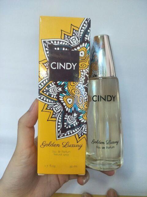Nước hoa cindy 50ml mẫu mới