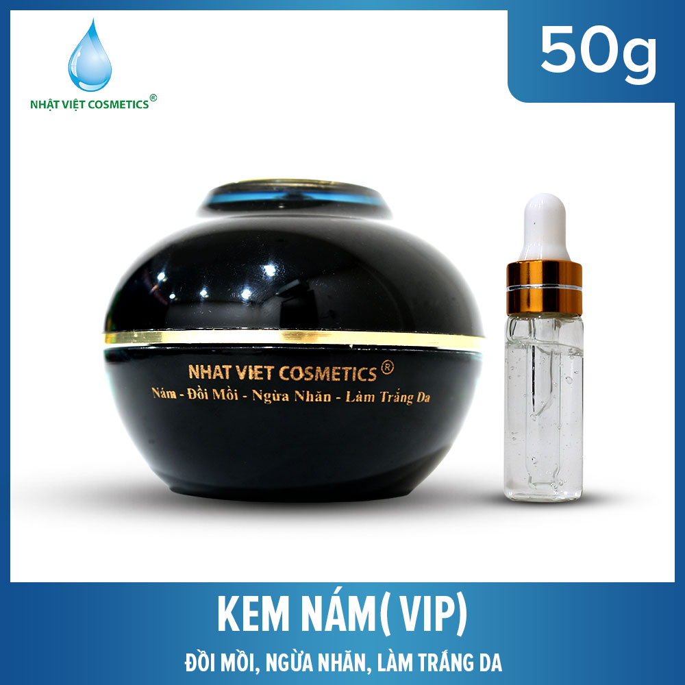[50g] Kem nám- đồi mồi- ngừa nhăn- làm trắng da VIP NGỌC TRAI ĐEN - Mỹ phẩm Hà Linh