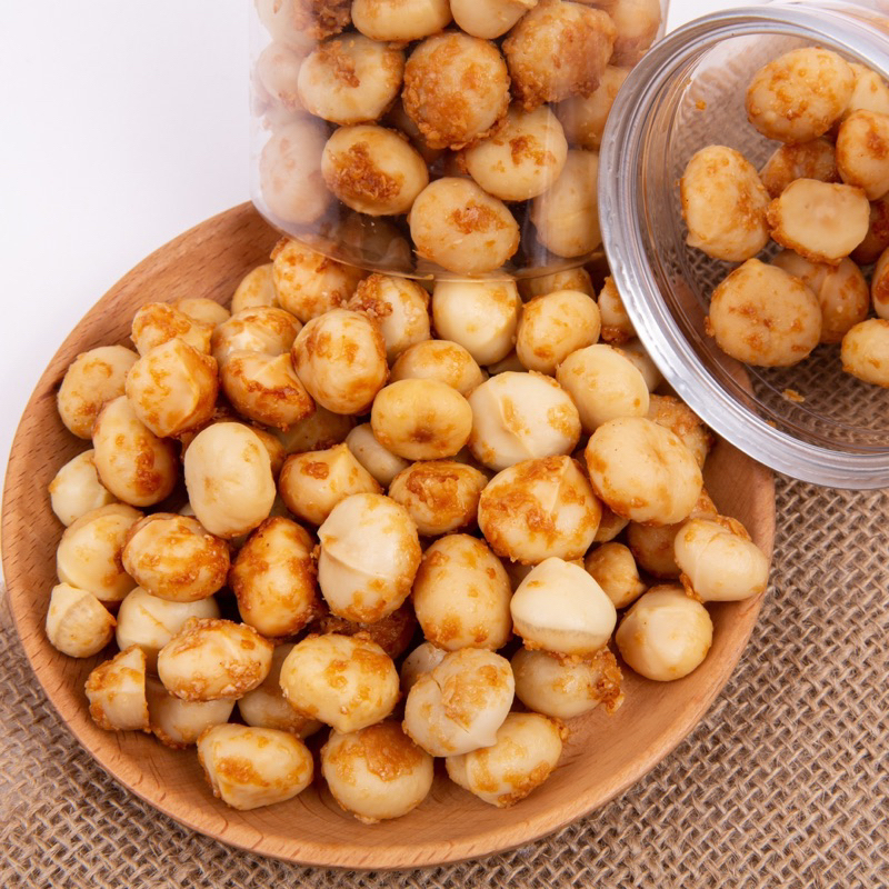 250gr macca, hạt điều, hạnh nhân, óc chó nướng mật ong