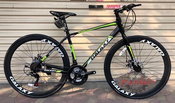 Xe đạp đường phố galaxy rl200 - thương hiệu đài loan - khung hợp kim nhôm nhẹ - bộ chuyển động shimano tz30 - 21 tốc độ