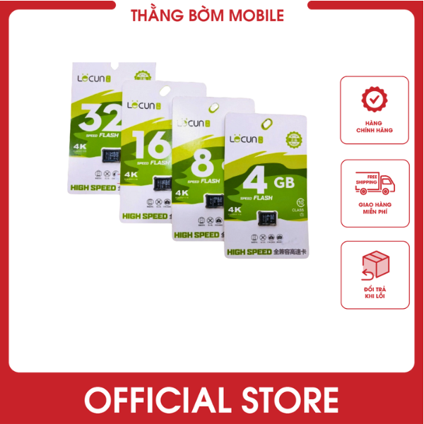 Thẻ nhớ micro sd lecun class 10 chính hãng , từ 4/8/16/32/64/128g bảo hành 5 năm