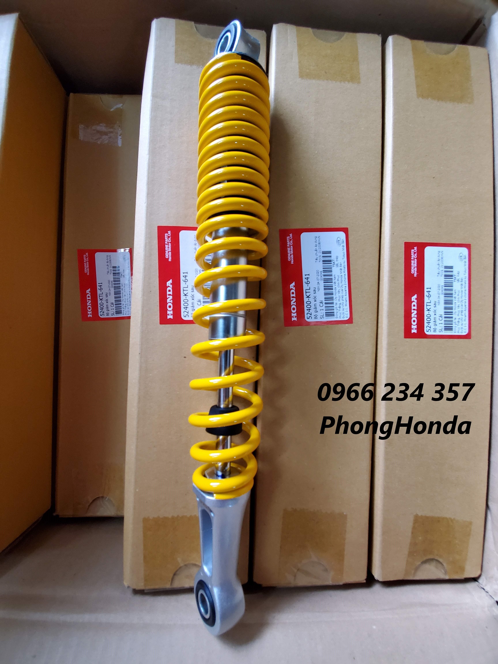 Phuộc sau wave rs , wave s , wave a lớn 100cc chính hiệu honda