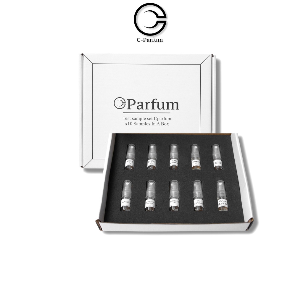 Set thử mùi nước hoa chính hãng C Parfum ,bộ test mùi nước hoa mini