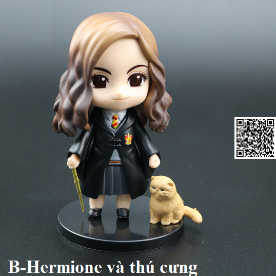 [HCM]Mô hình Harry Potter Chibi B-Hermione và thú cưng 1100