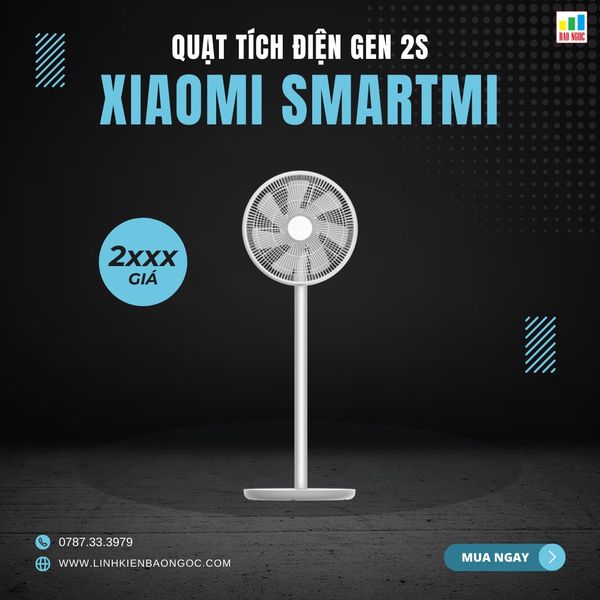 Quạt tích điện Smartmi gen 2S