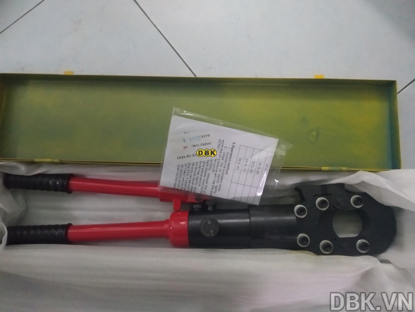 Kìm cắt cáp thủy lực 8.5 tấn max 40mm tlp hhd-40