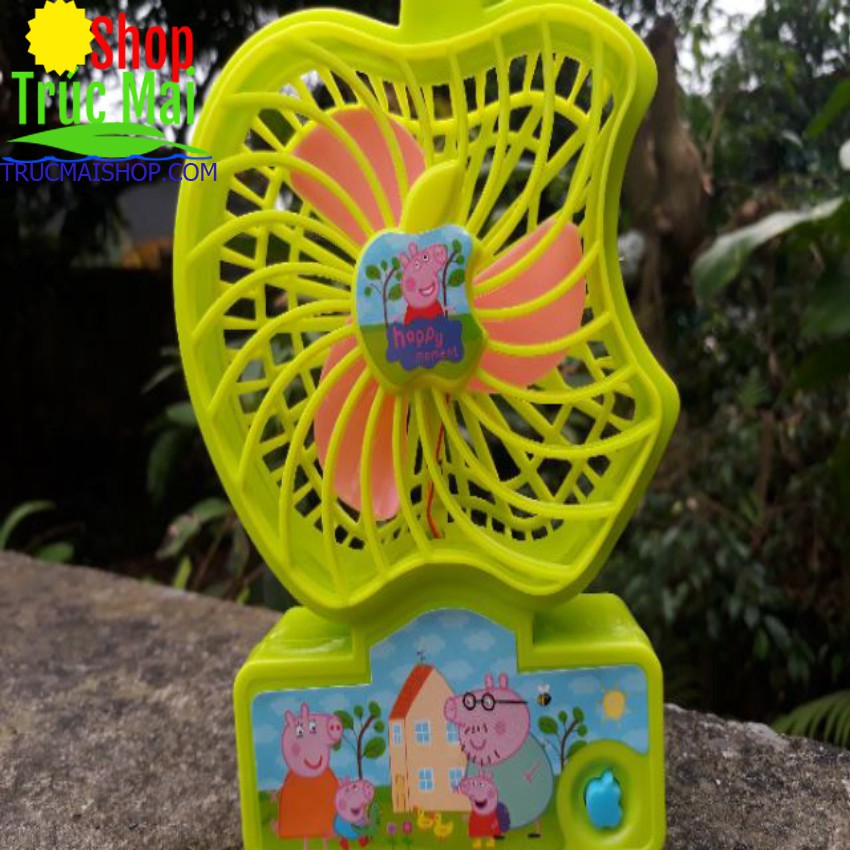 Quạt mini chạy pin