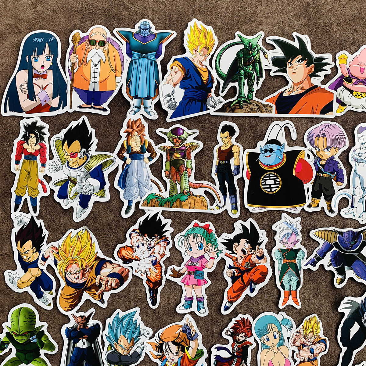 Set 50 Sticker Hình Dán Trang Trí Dragon Ball Siêu Đẹp