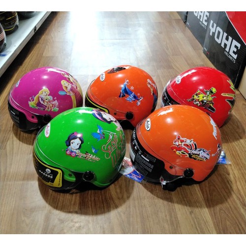 [ Sale 50%] Mũ bảo hiểm cho bé, Mũ bảo hiểm có chắn gió cho bé học tiểu học siêu dễ thương, ngộ nghĩnh- Đức Thành Shop