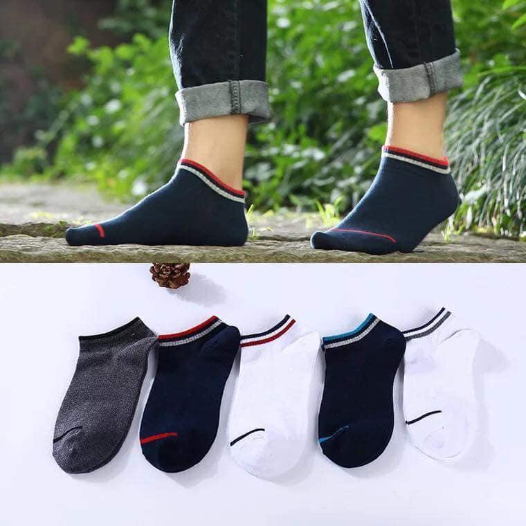 Tất nam set 5 đôi xuất Nhật Khử mùi dầy dặn