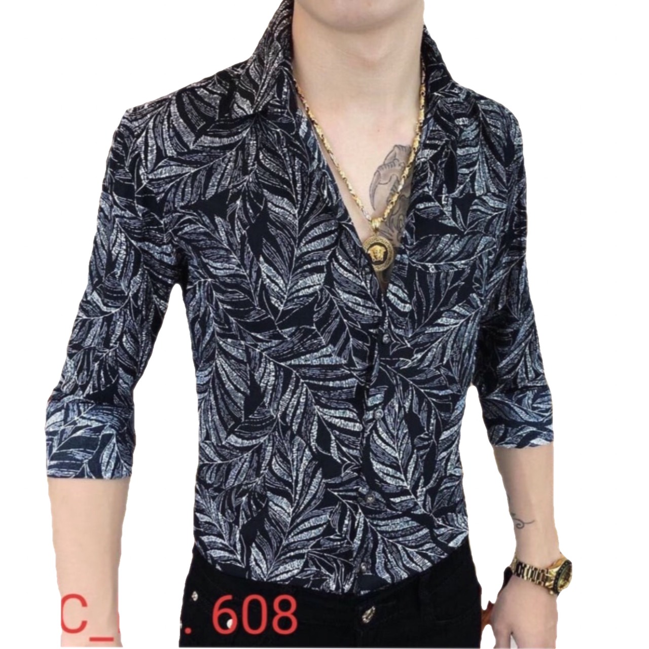 [HCM]ÁO SƠ MI PHI LỤA NAM THỜI TRANG CAO CẤP MẪU MỚI SHOPHAVY1992