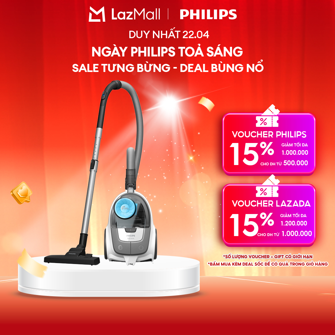Máy Hút Bụi Philips XB2023/01 1800W- Hàng Phân Phối Chính Hãng