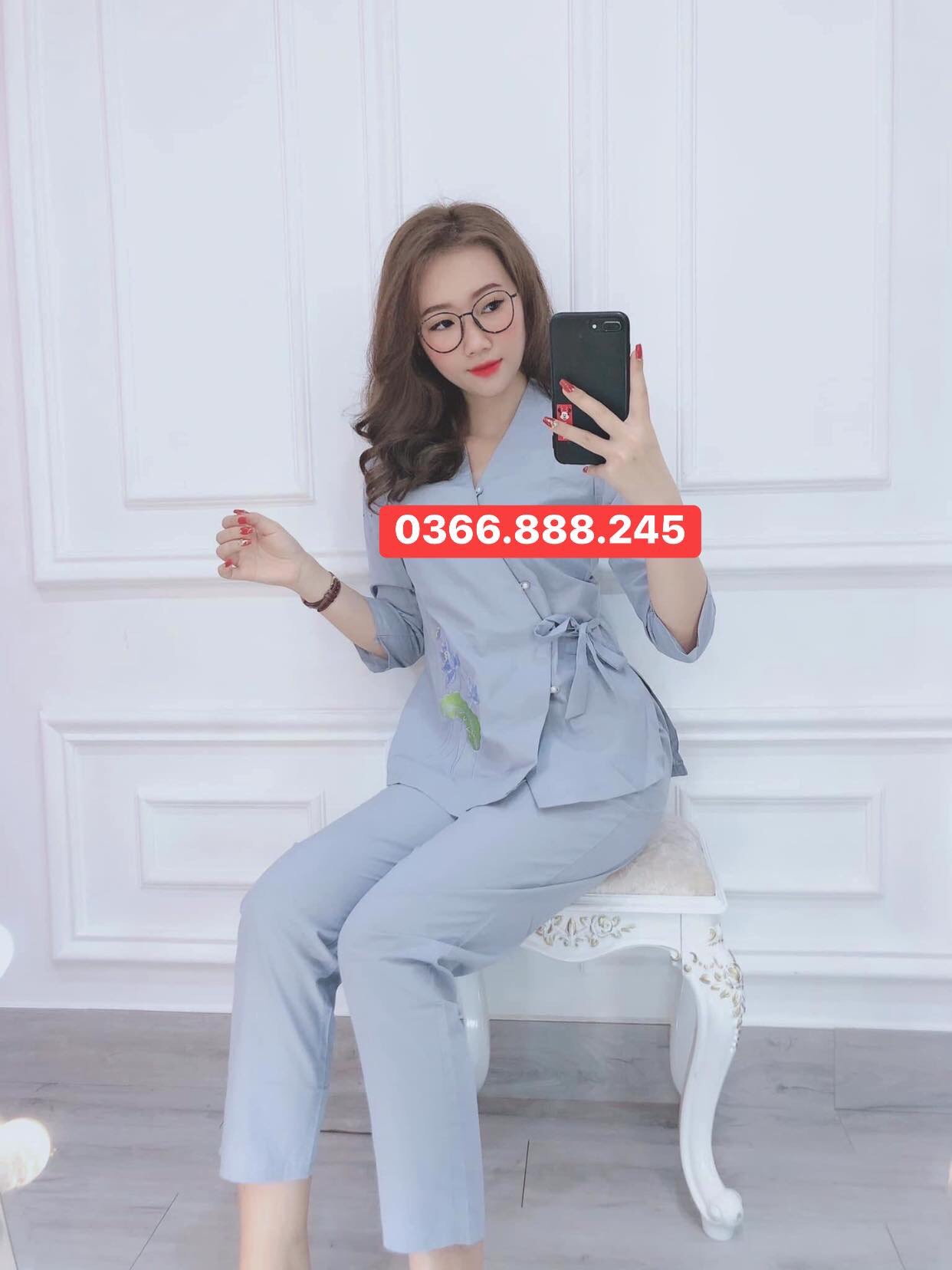 Mẫu kate cao cấp Pháp phục đi chùa K06