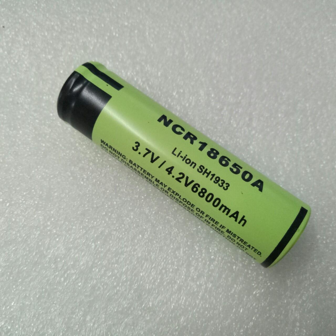 Pin sạc 3.7v / 4.2v ncr18650 6800mah cao cấp cho sạc dự phòng, đèn pin, đồ chơi