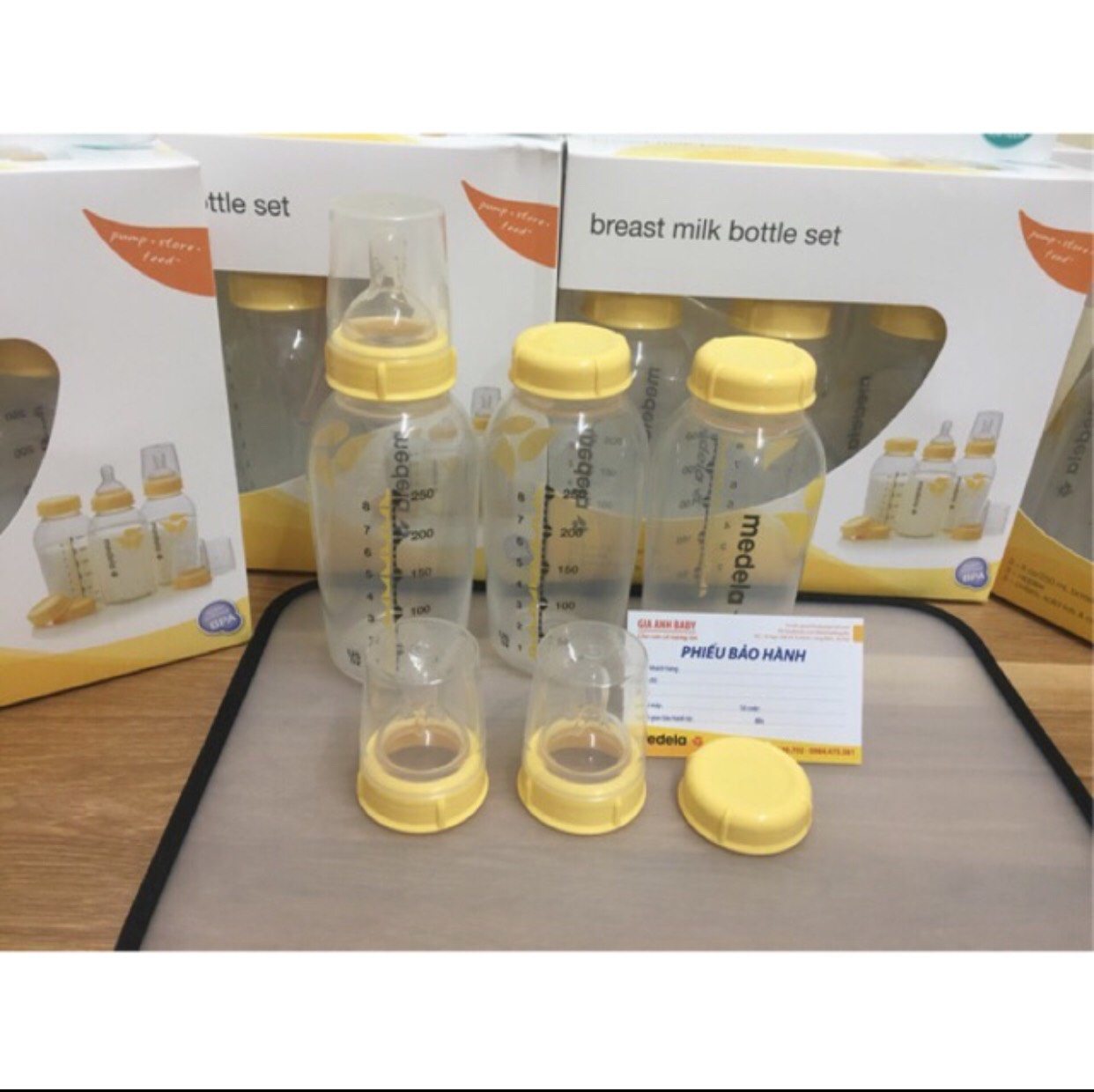 Bình trữ sữa medela 250 ml