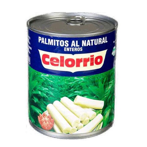 Tâm Cọ Celorrio Heart Of Palm 850gr/ Củ Hạ Ngâm Hiệu Celorrio Nhập Khẩu Costa Rica/ Tâm Cọ Ngâm Nhập Khẩu Chính Hãng