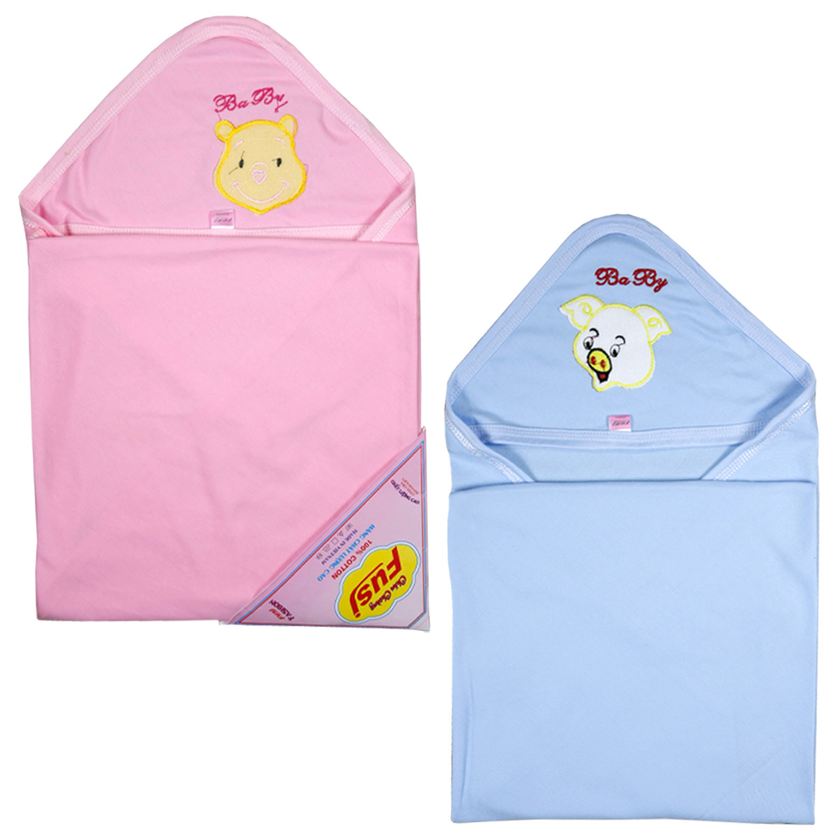 Chăn ủ, chăn choàng sơ sinh hè thu có mũ cotton mềm mịn, ủ và choàng sau khi tắm - UH - đồ sơ sinh, quần áo sơ sinh, chăn ủ hè sơ sinh