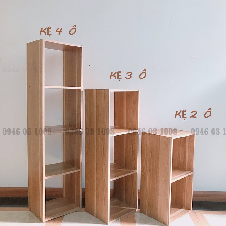 Kệ gỗ 📌rẻ vô địch📌 kệ sách tổ ong gỗ nhiều tầng lắp ghép tiện dụng