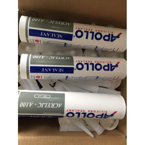 Keo silicone APOLO A100 (300ml) Keo kính - Keo bê tông