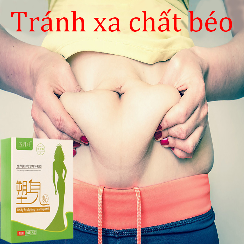 Miếng dán giảm cân, Miếng dán bụng, Miếng dán giảm cân Đốt cháy mỡ thừa, Miếng dán bụng Đông y, miếng dán thon bụng giảm cân tự nhiên và hữu cơ, an toàn, dễ làm thon gọn toàn thân, không bị bật lại, giảm cân dễ dàng