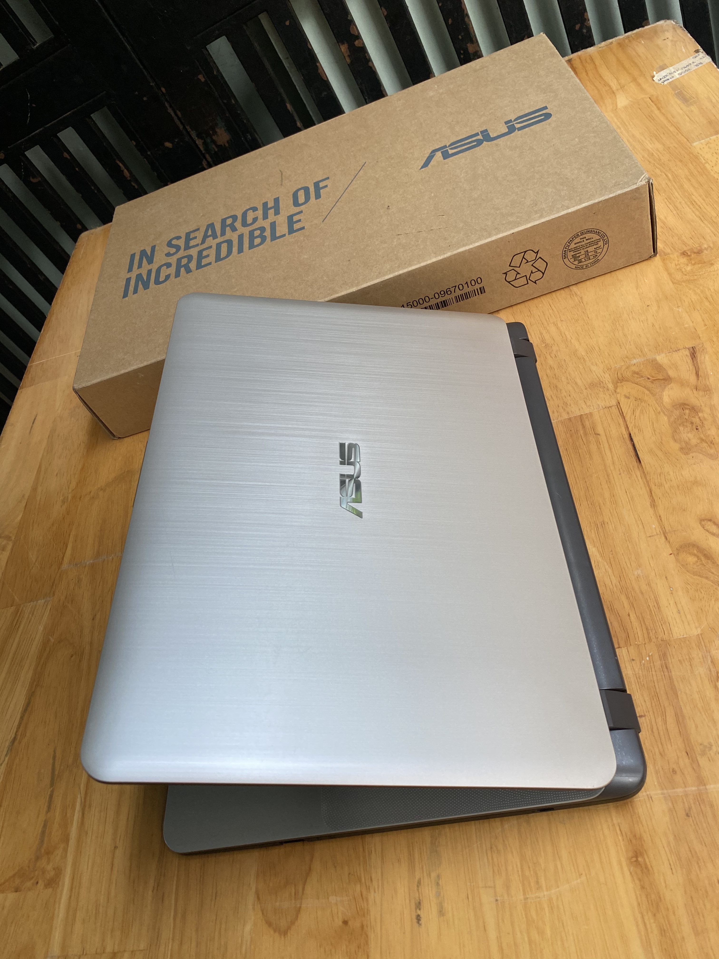 [HCM]Laptop Asus X407M N4000 4G 1T 14in full box giá rẻ BH chính hãng đến 9-2021.