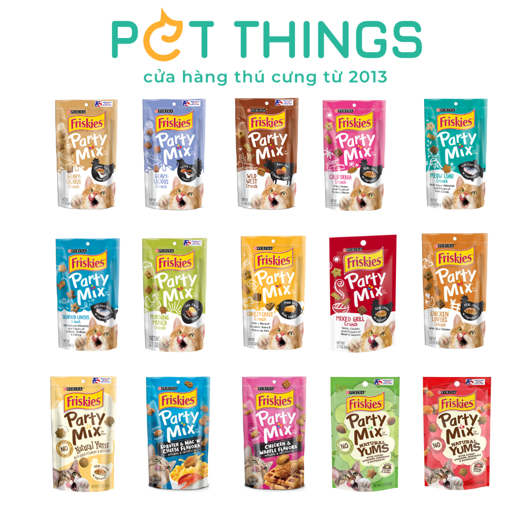 Snack Party Mix USA For Cats