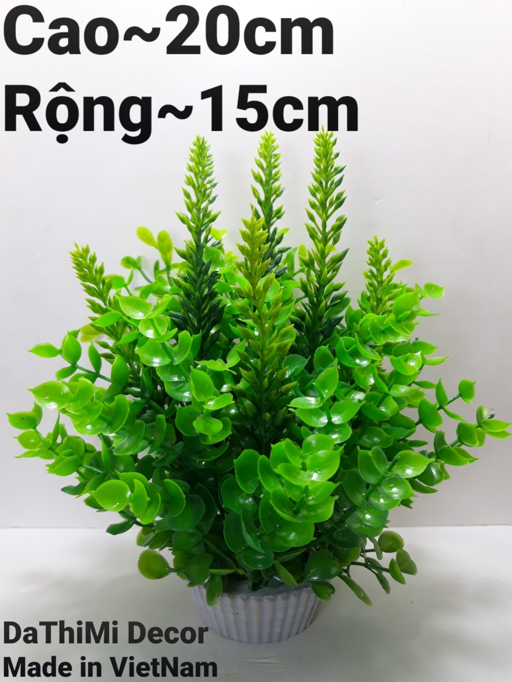 Cây cỏ nhựa 4 tầng (các loại ) dùng để trang trí hồ cá, tiểu cảnh, bàn làm việc, bàn học .