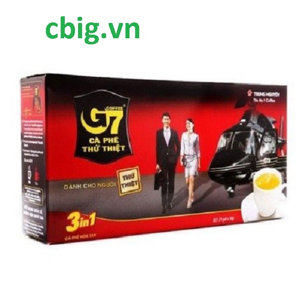 Cà phê G7 hòa tan 3in1 Trung Nguyên 21 gói - cà phê hòa tan g7 cà phê trung nguyên -- cbig.vn hệ thống tạp hóa cbig.vn