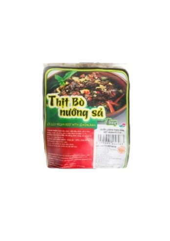 Thịt bò nướng sả chay âu lạc 200g