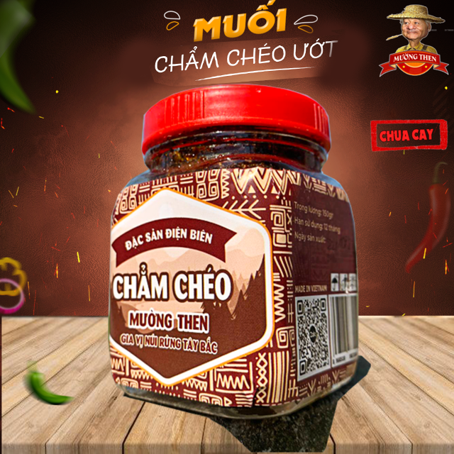 Chẩm Chéo Ướt Tây Bắc Đặc Biệt Mường Then, Chẳm Chéo Tây Bắc Chuẩn Vị loại nhiều mắc khén gia vị hạt dổi