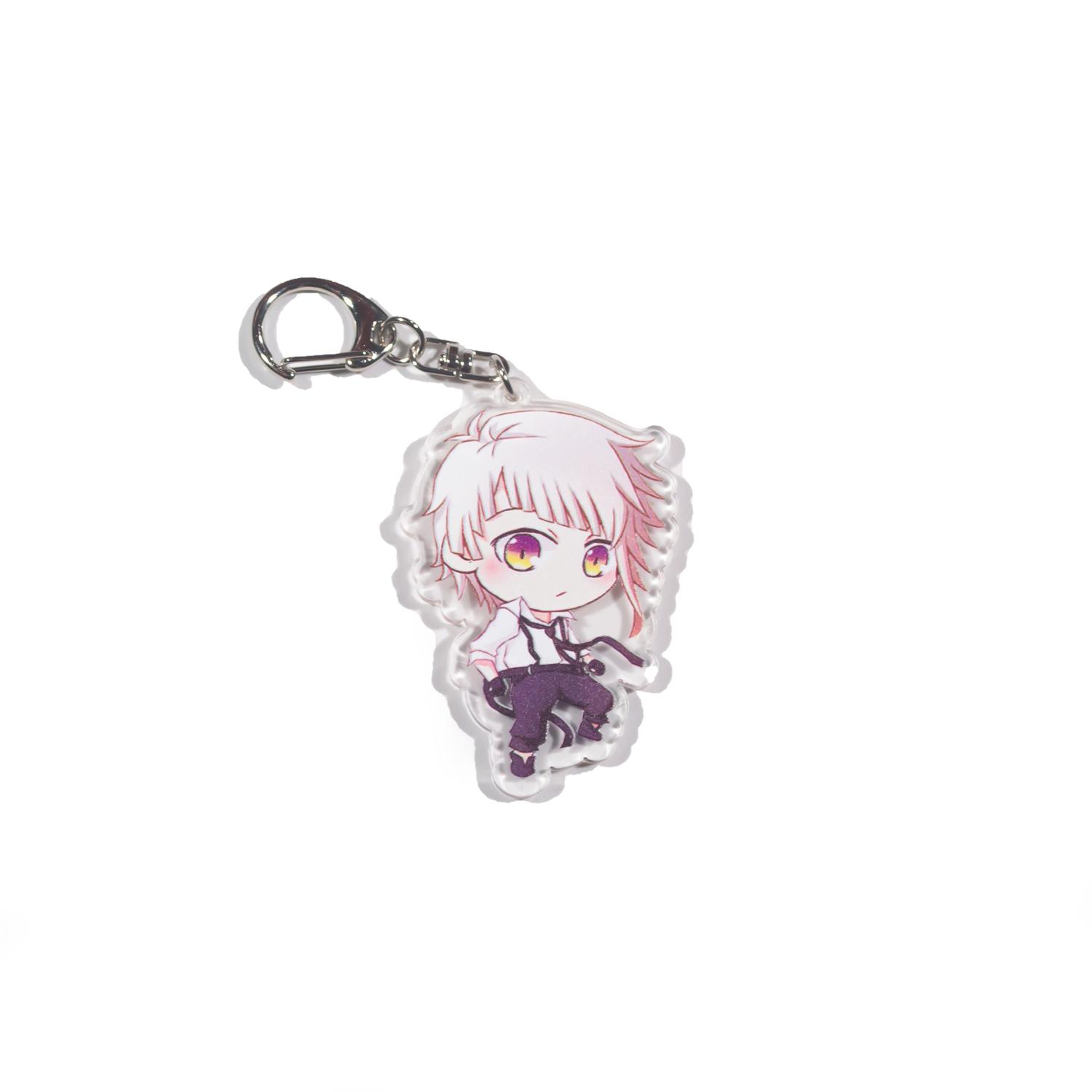[7-11/12 VOUCHER 8%][thanh lý bán lỗ] Móc khóa Anime mica - Bungou Stray Dogs [AAM] [PGN18]