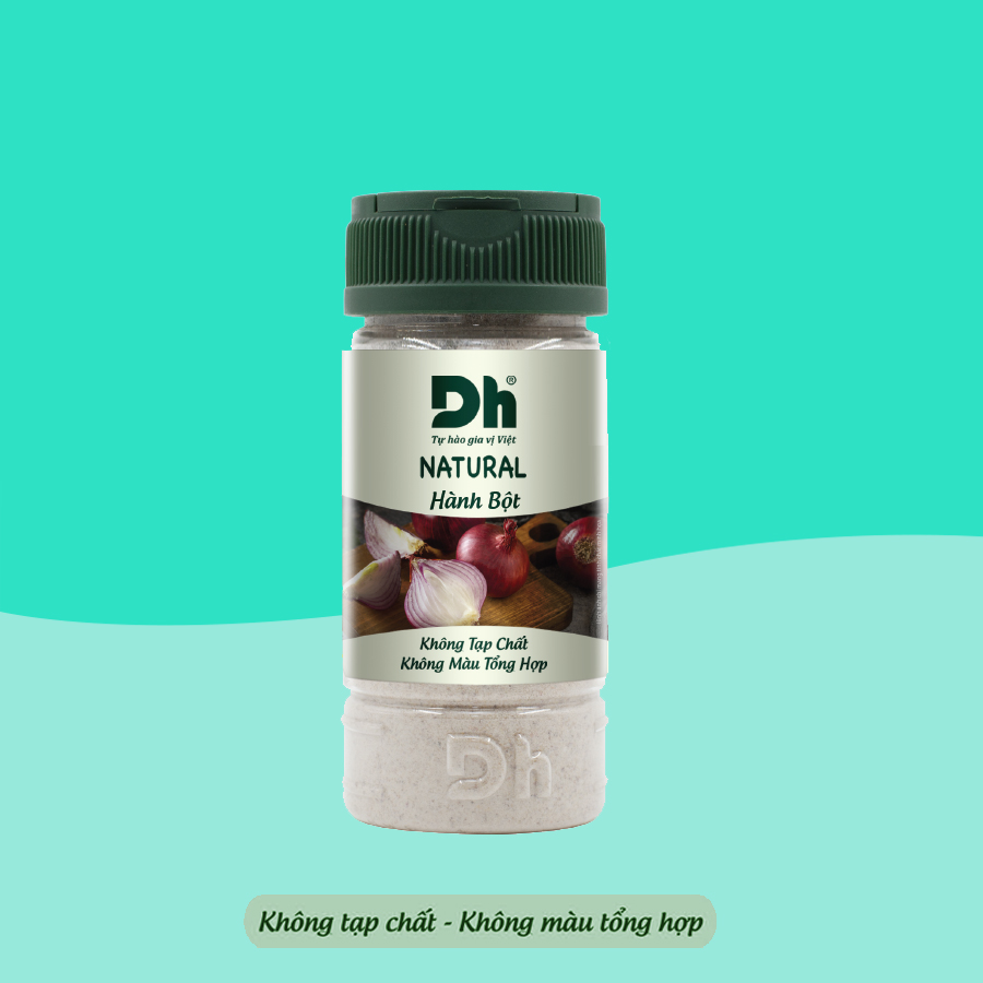Natural Hành Bột hũ 30gr, thương hiệu DH Foods