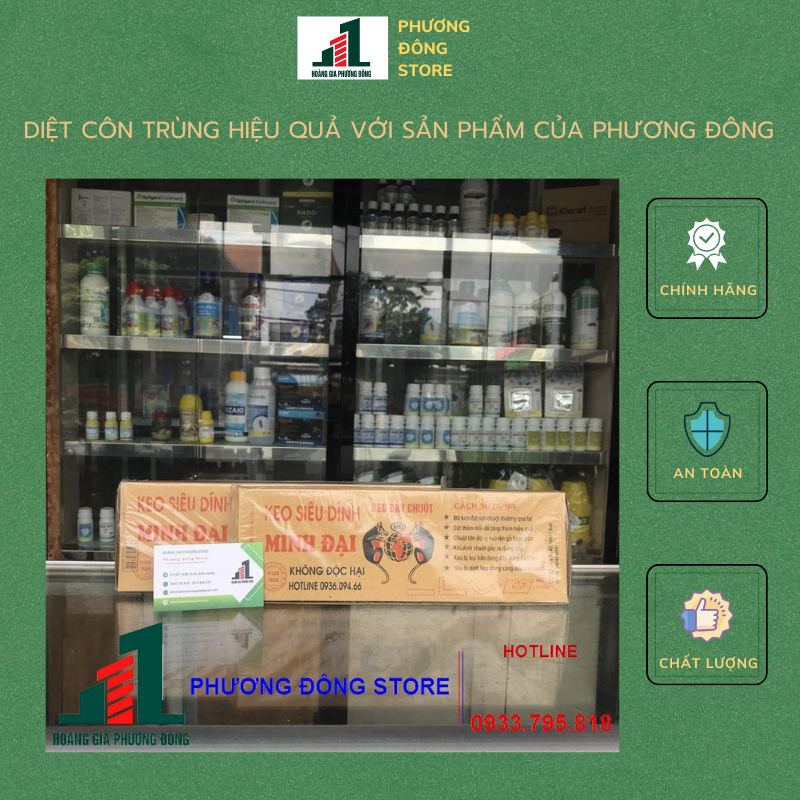 Keo dính chuột hộp giấy - dính chuột hiệu quả cao ( Nâu, Trắng)