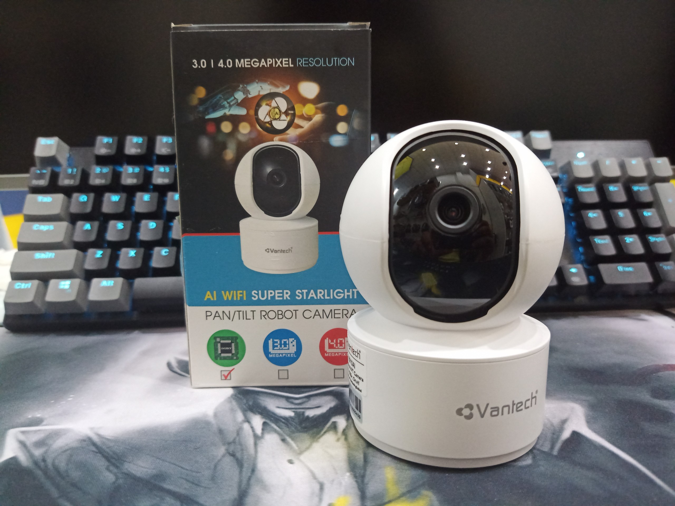 Camera Wifi Robot Vantech V2010AI