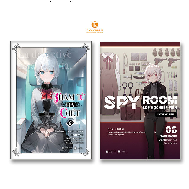 Sách - combo thám tử đã chết + spy room - tập 6 - thaihabooks