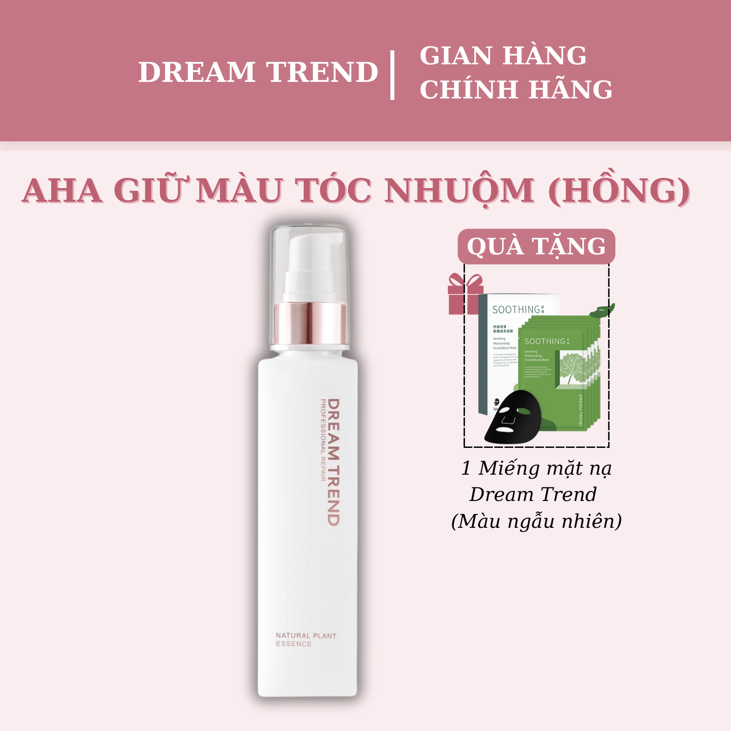 Tinh chất dưỡng tóc AHA Dream Trend chuyên giữ màu tóc nhuộm, tóc tẩy 150ml