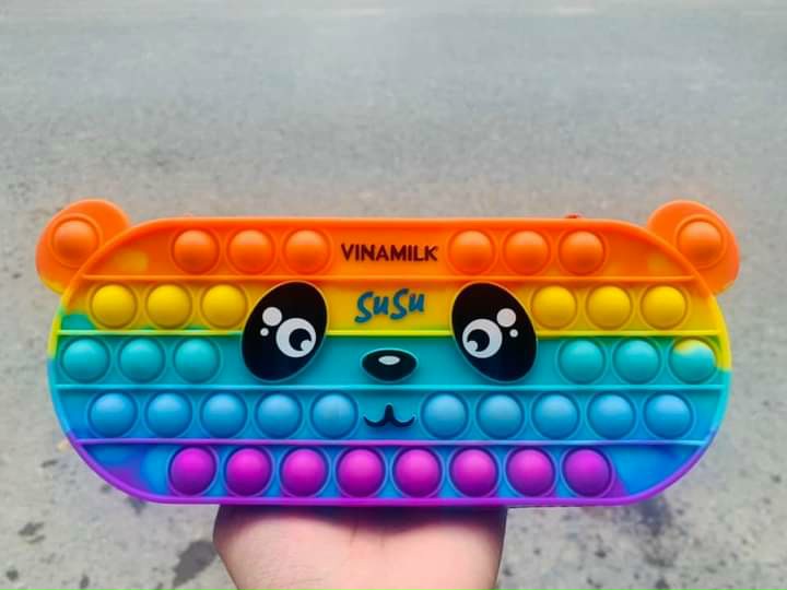 Túi đựng bút pop it, ví cầm tay mini siêu hot cho bé